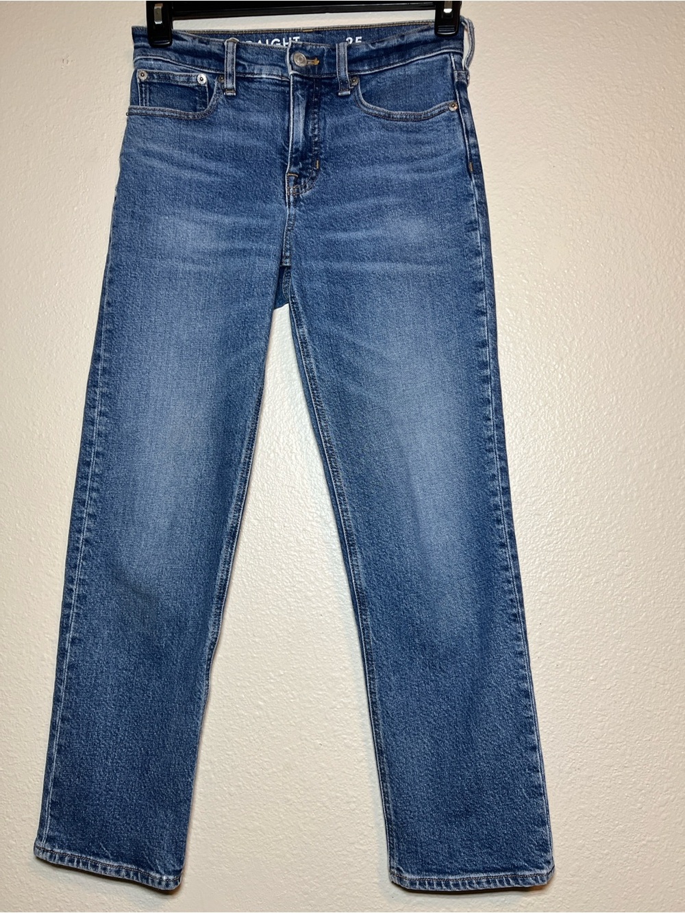 J.Crew Women's Classic Straight Jeans Blue Denim Size 25
